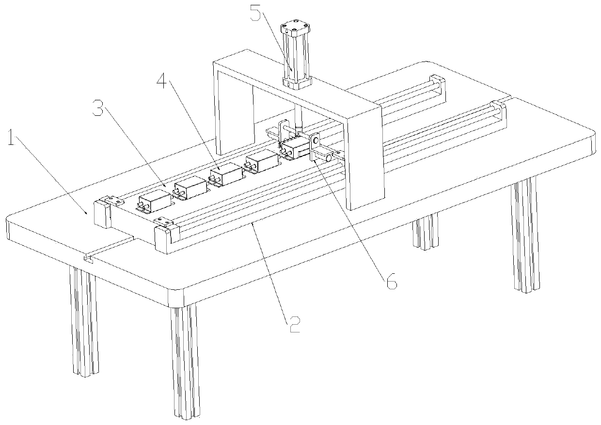 Drawing force testing device for sensors and using method thereof