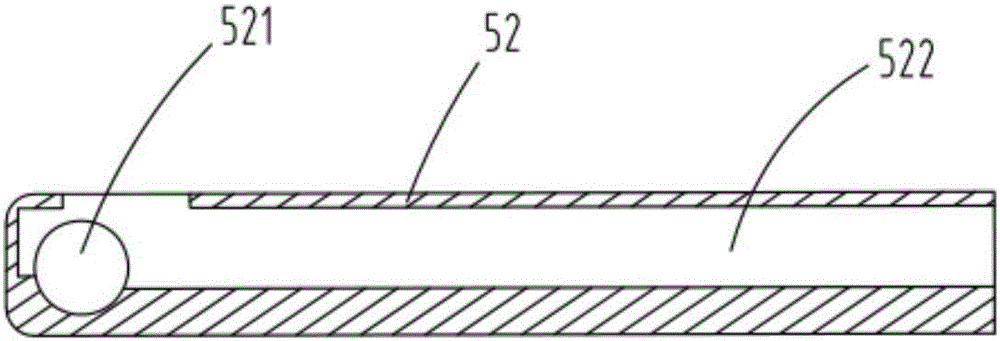 Equipment with functions of concurrently enabling carbon rings to enter steel shell and coating sealing agent quantitatively