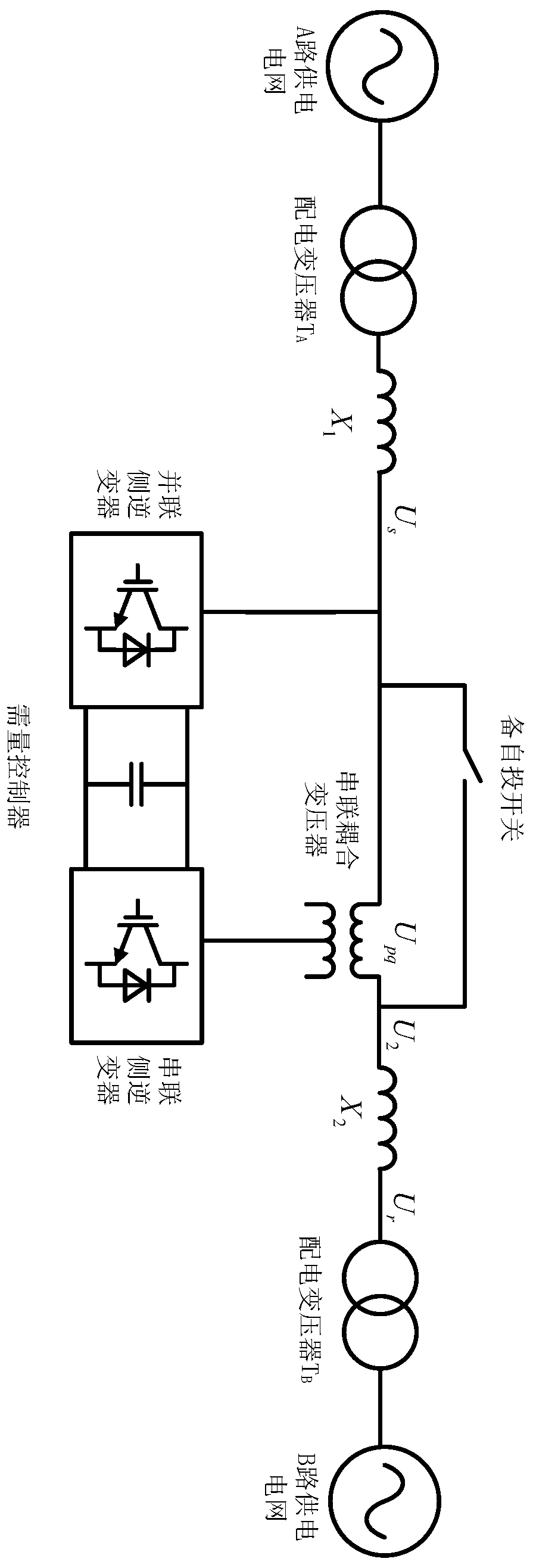 Device and method for demand control of two-way power supply system