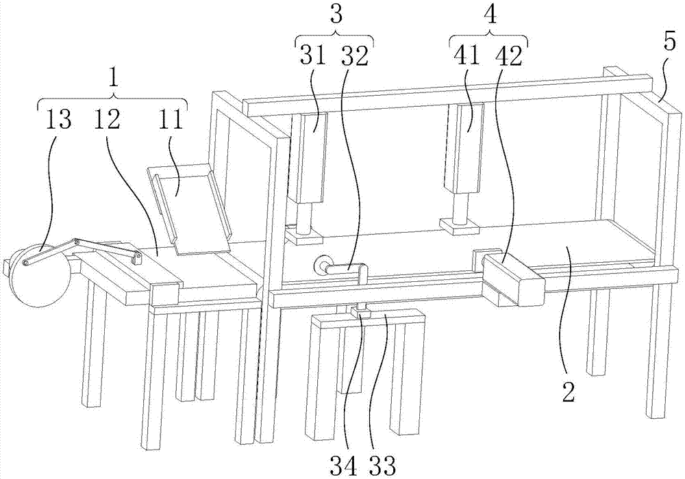 Power battery dismounting device and power battery recycling system