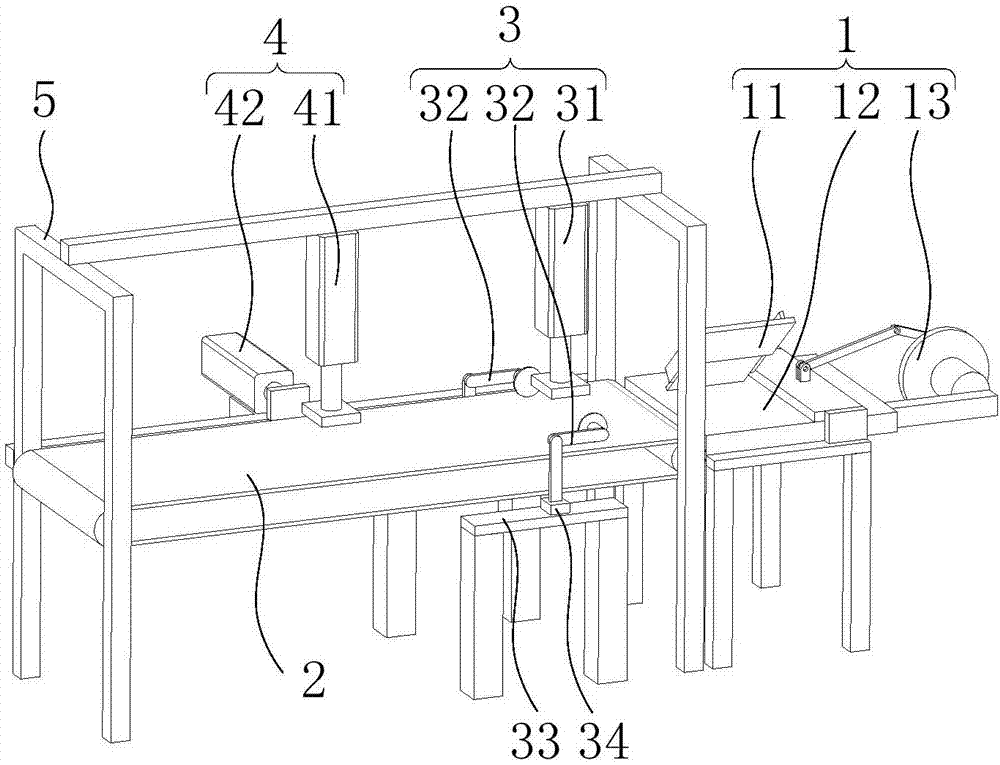 Power battery dismounting device and power battery recycling system