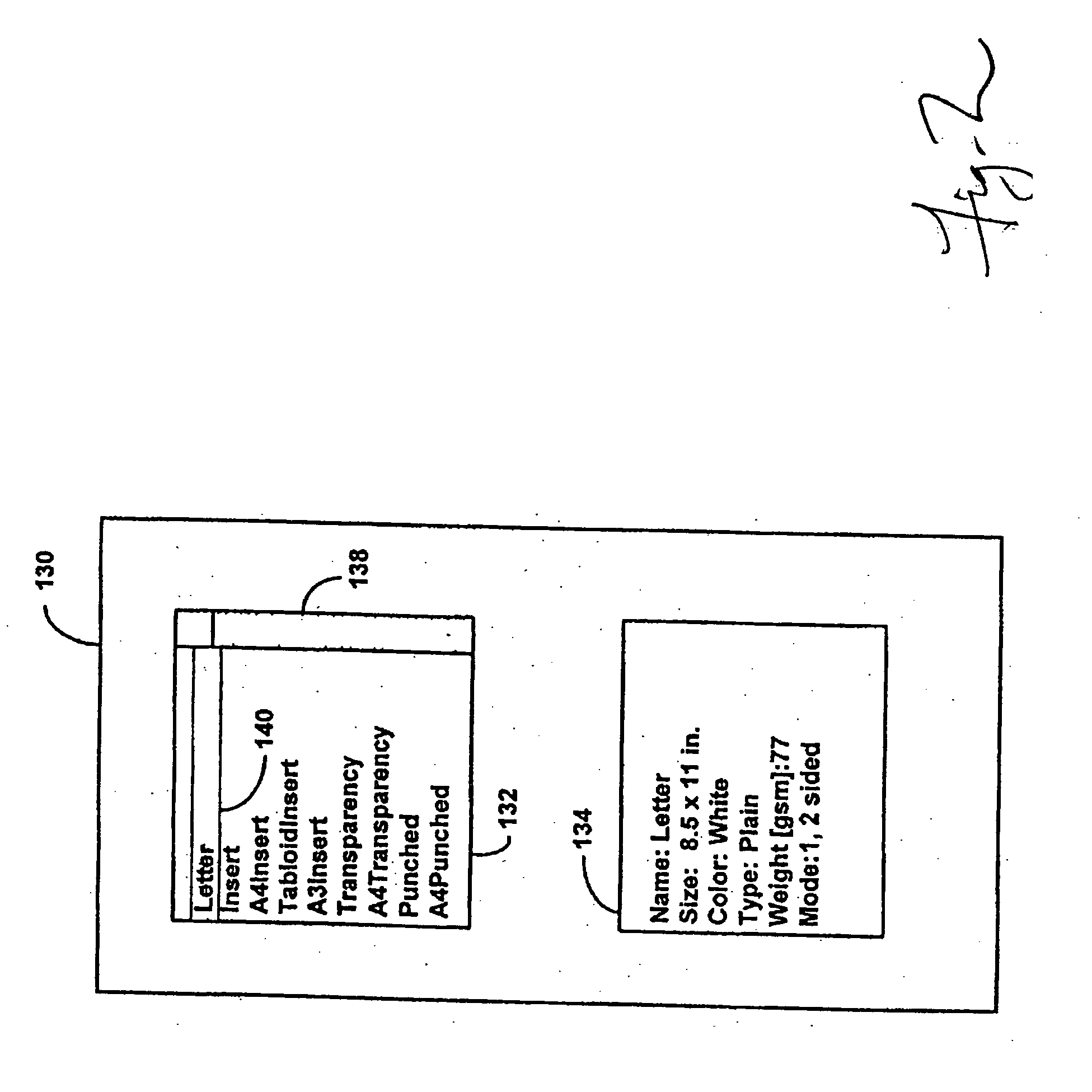 Monitoring of receiver type usage in a printing machine