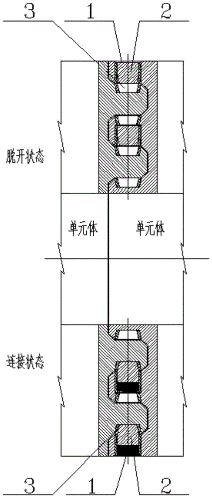 Wave energy generating device for combined semi-submersible transport ship