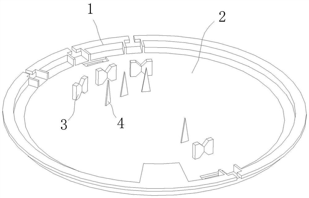 Self-shearing cover plate assembly for rapid winding arrangement