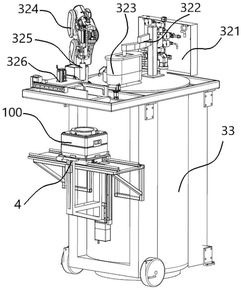 Portable sample storage equipment and storage method