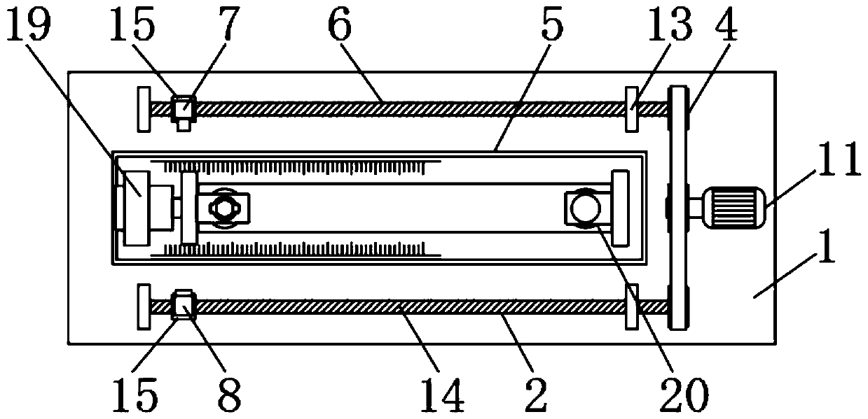 Skylight guide rail assembly detecting mold