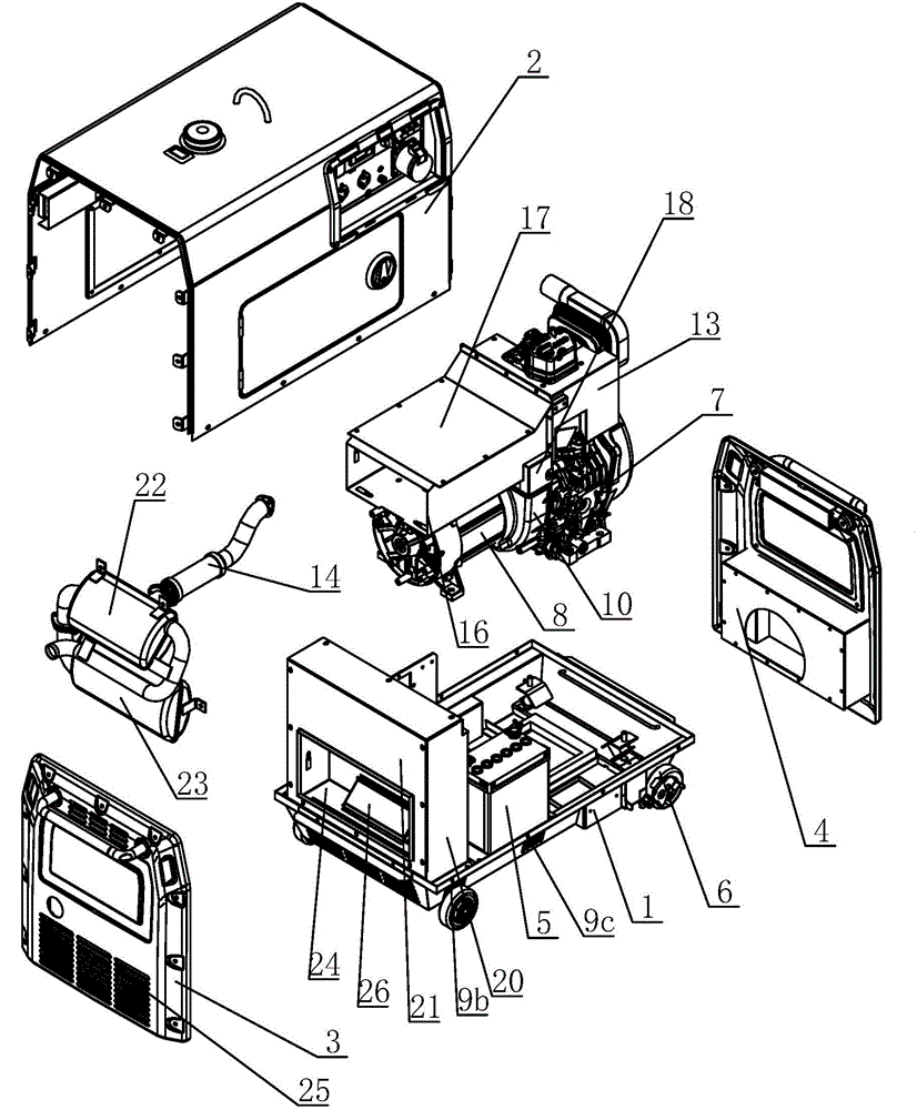 Power generation set