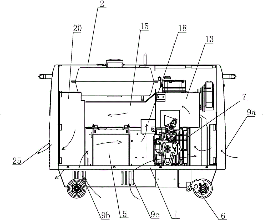 Power generation set