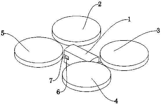 Accidental injury prevention shield used for unmanned aerial vehicle