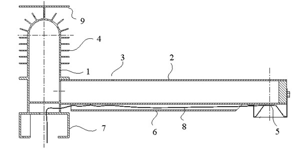 A cooling device for improving the power generation capacity of photovoltaic cells