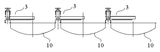 A cooling device for improving the power generation capacity of photovoltaic cells