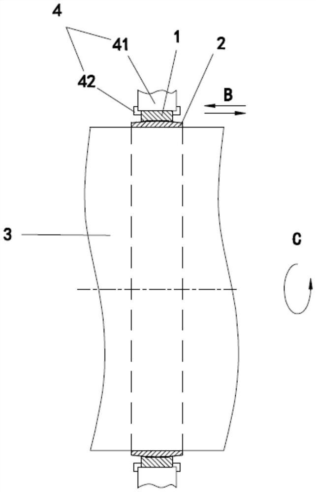 Three-sliding radial spherical plain bearing