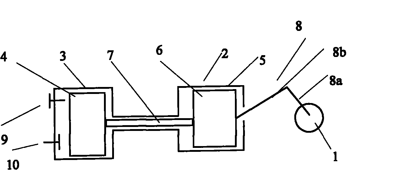 Low-temperature liquid hydrogen pump and use thereof