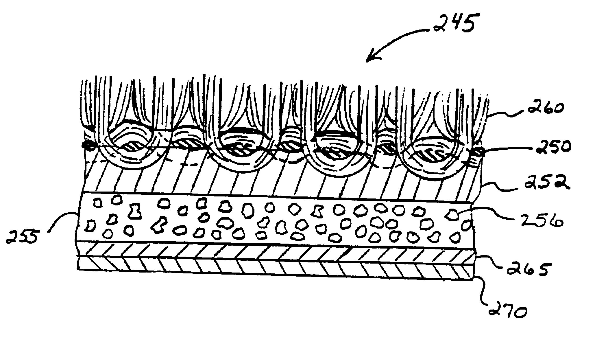 Process for manufacturing a floor covering having a foamed backing formed from recycled polymeric material