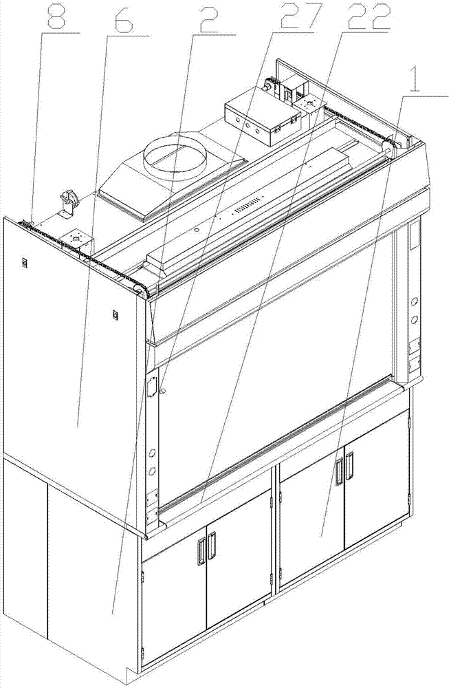 Energy-saving and environment-friendly laboratory fume hood