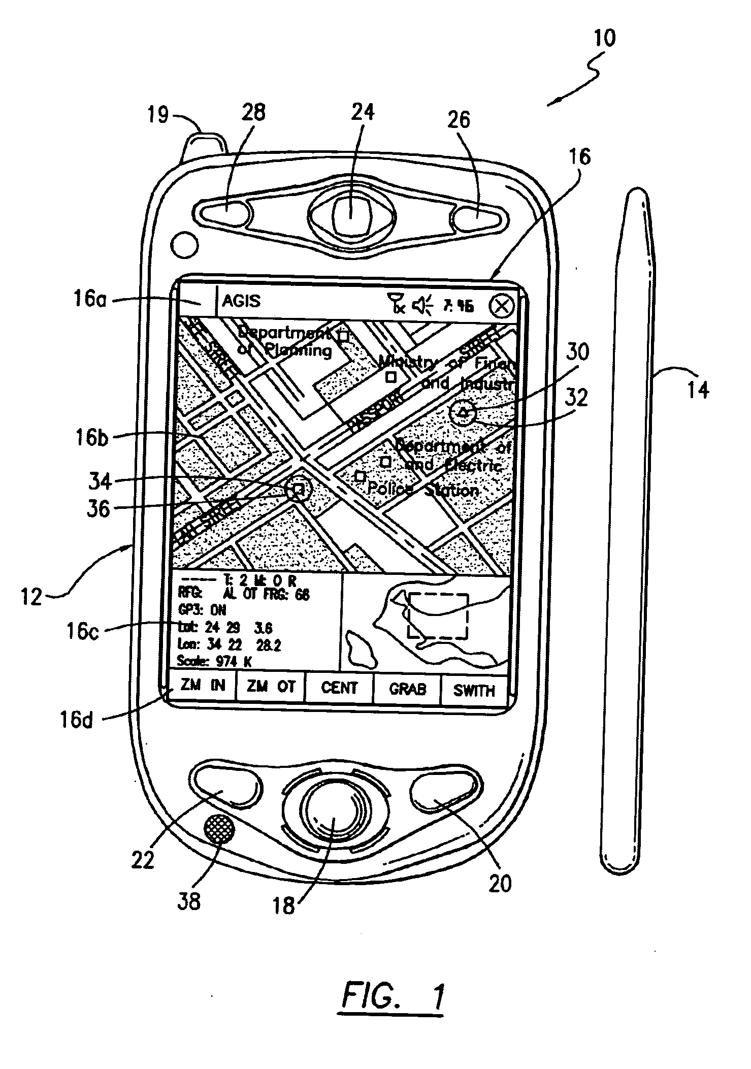 Cellular phone/pda communication system