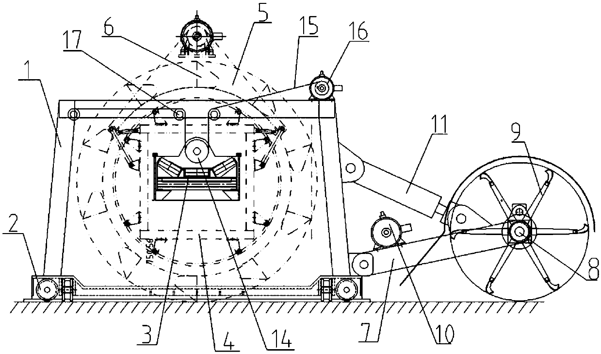 Multifunctional automatic soil sampling machine