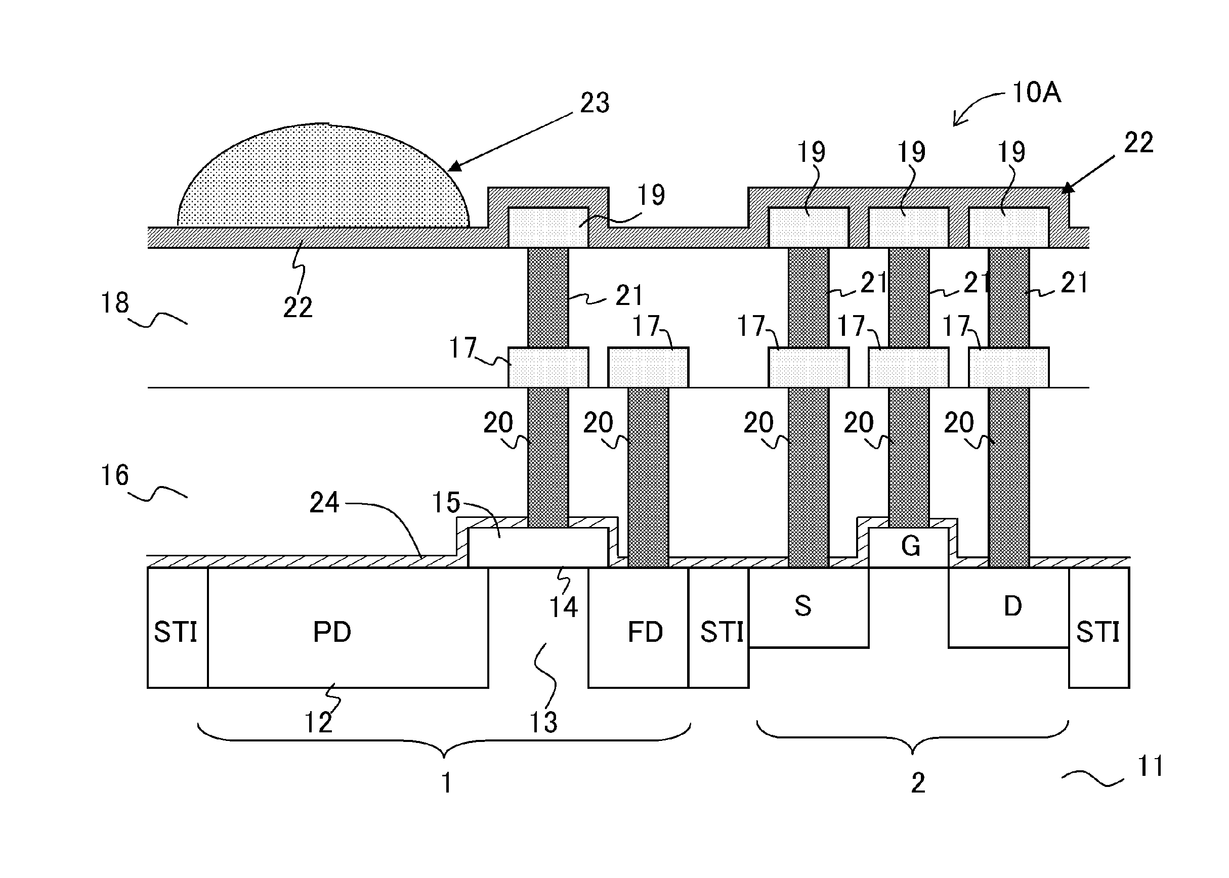 Method for manufacturing a solid-state image capturing element