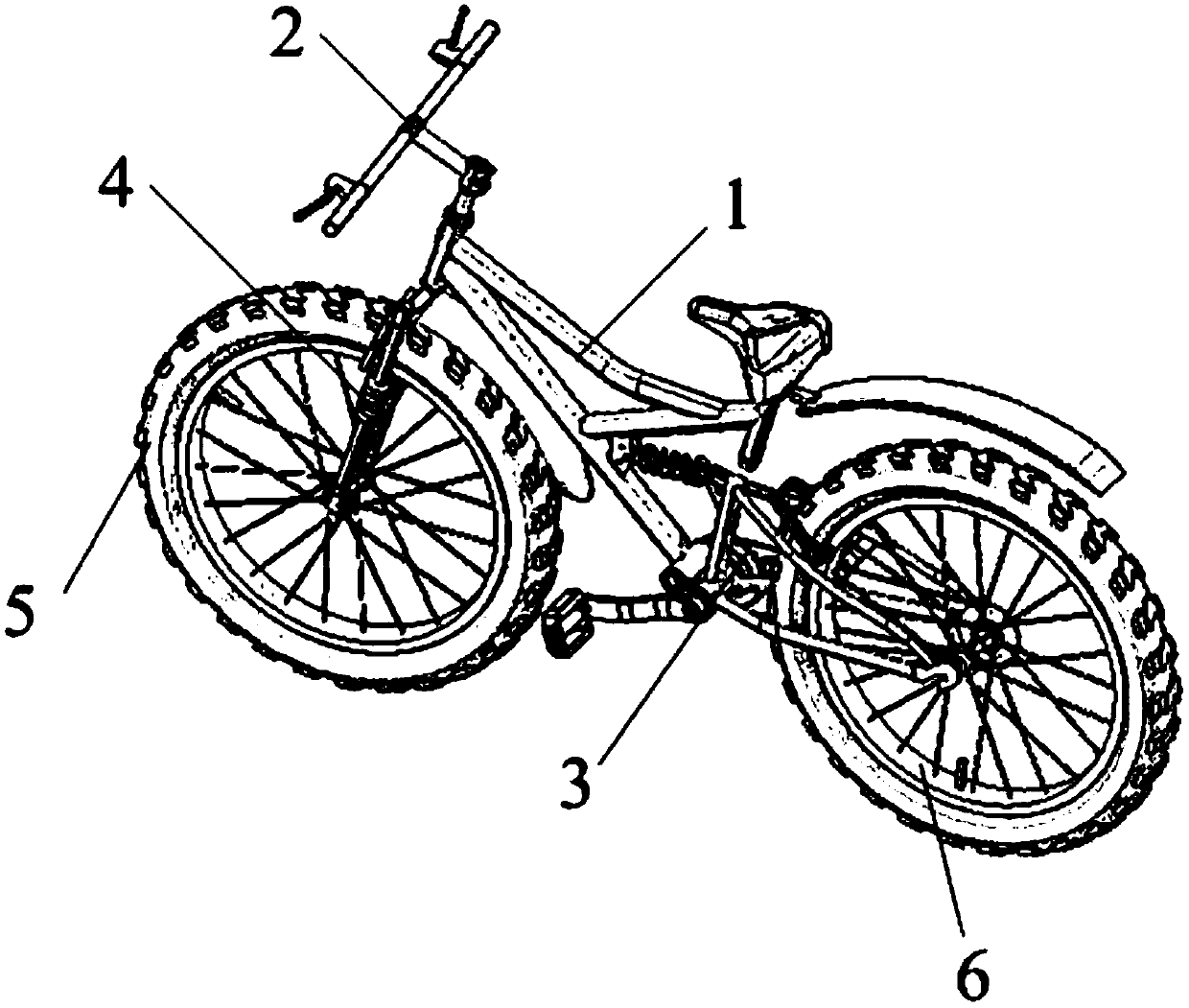 Comfortable intelligent bicycle