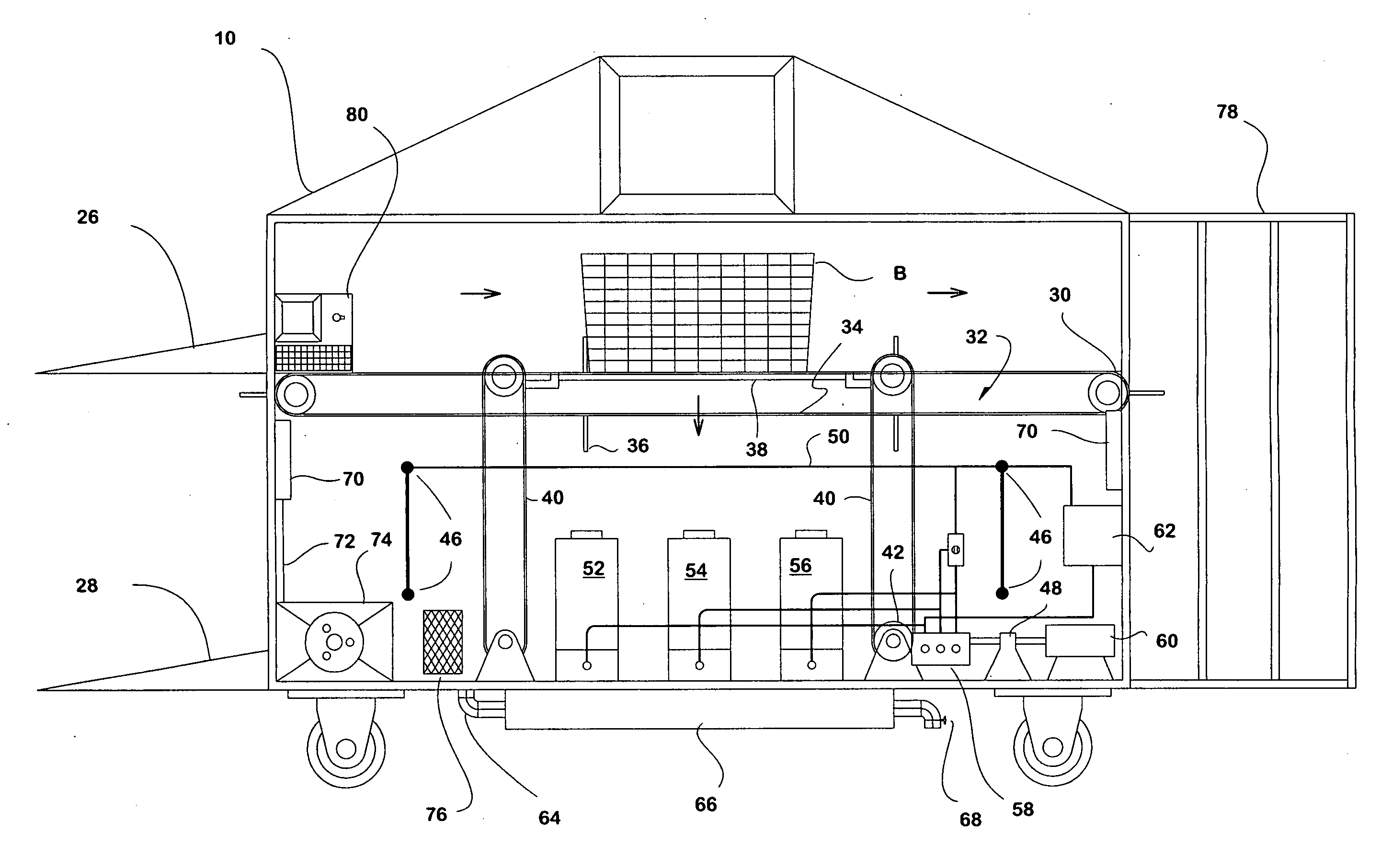 Shopping Basket Washer and Sanitizer