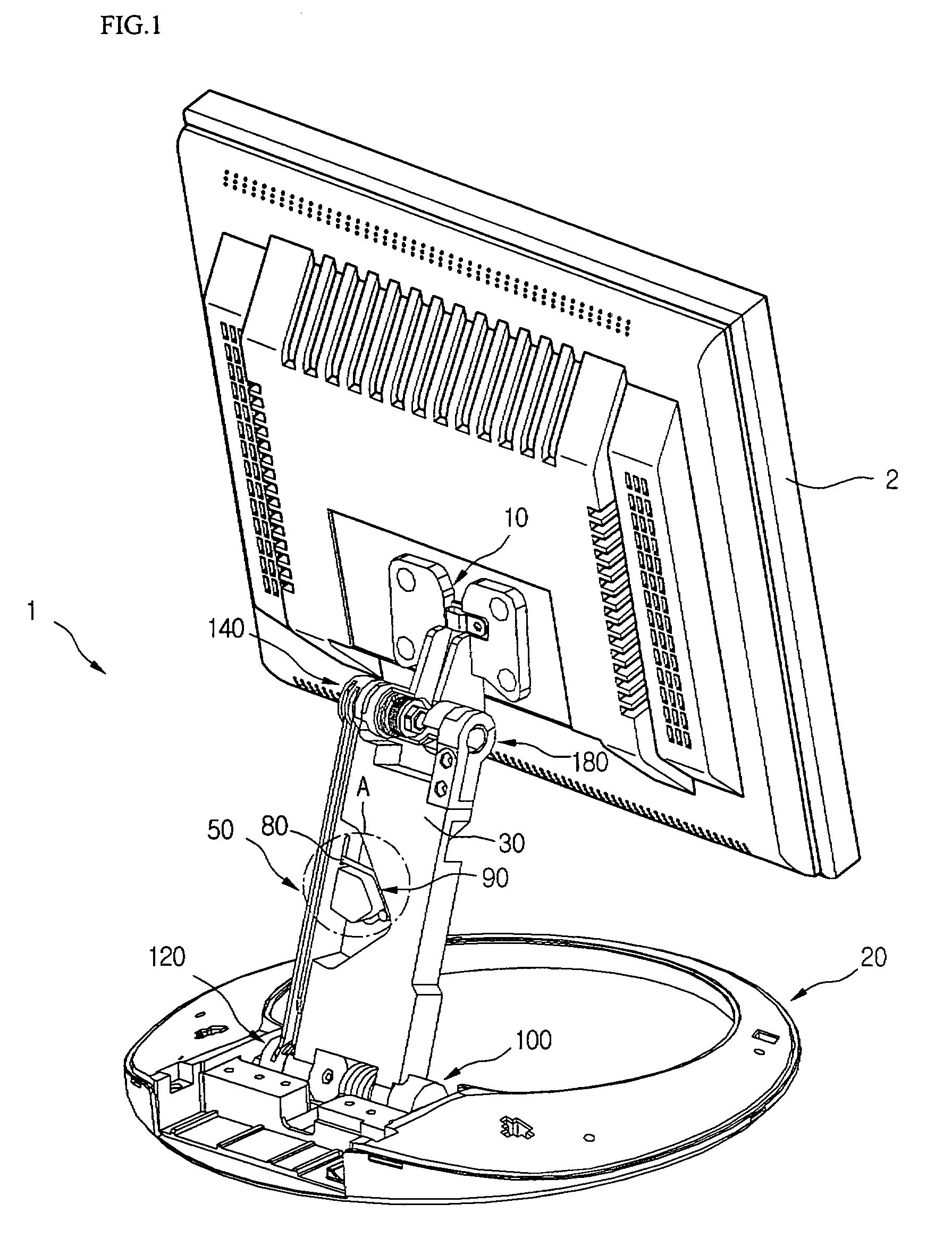 Stand for display device