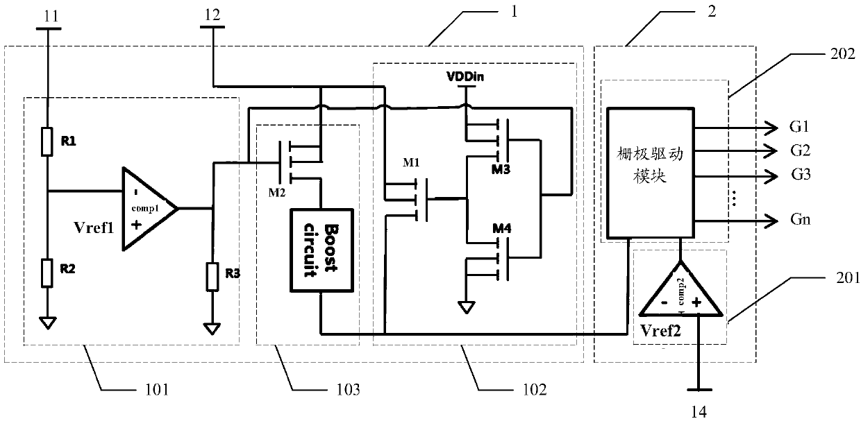 Control circuit, control method and display device