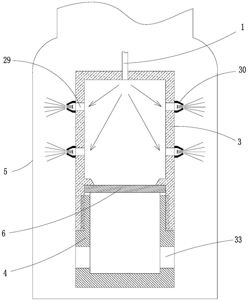 Carbon dioxide rock breaking device and method for open-pit mine