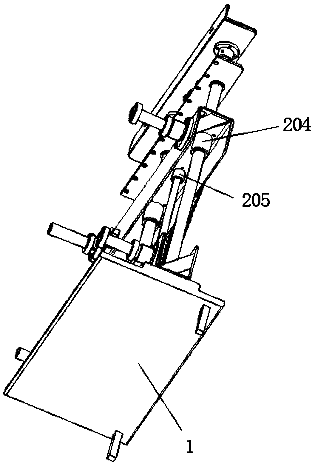 Liftable belt conveyor with double conveying belts for coal mining