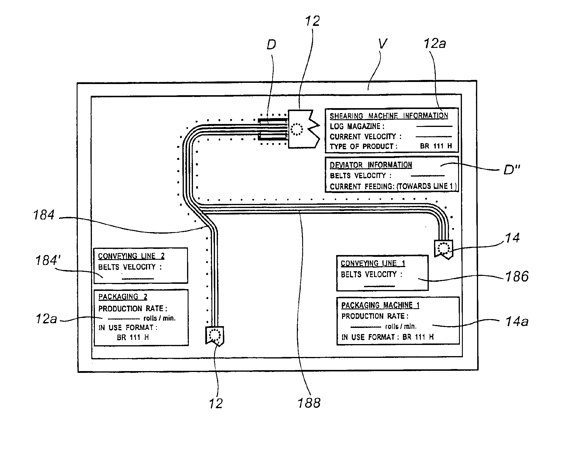 Method and a plant for producing articles, in particular paper rolls or the like, and a conveying apparatus usable in said plant