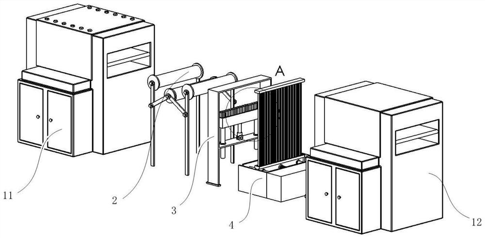 Anti-adhesion and fracture acetate pulp silk equipment and technology