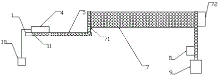 An automatic filling production system