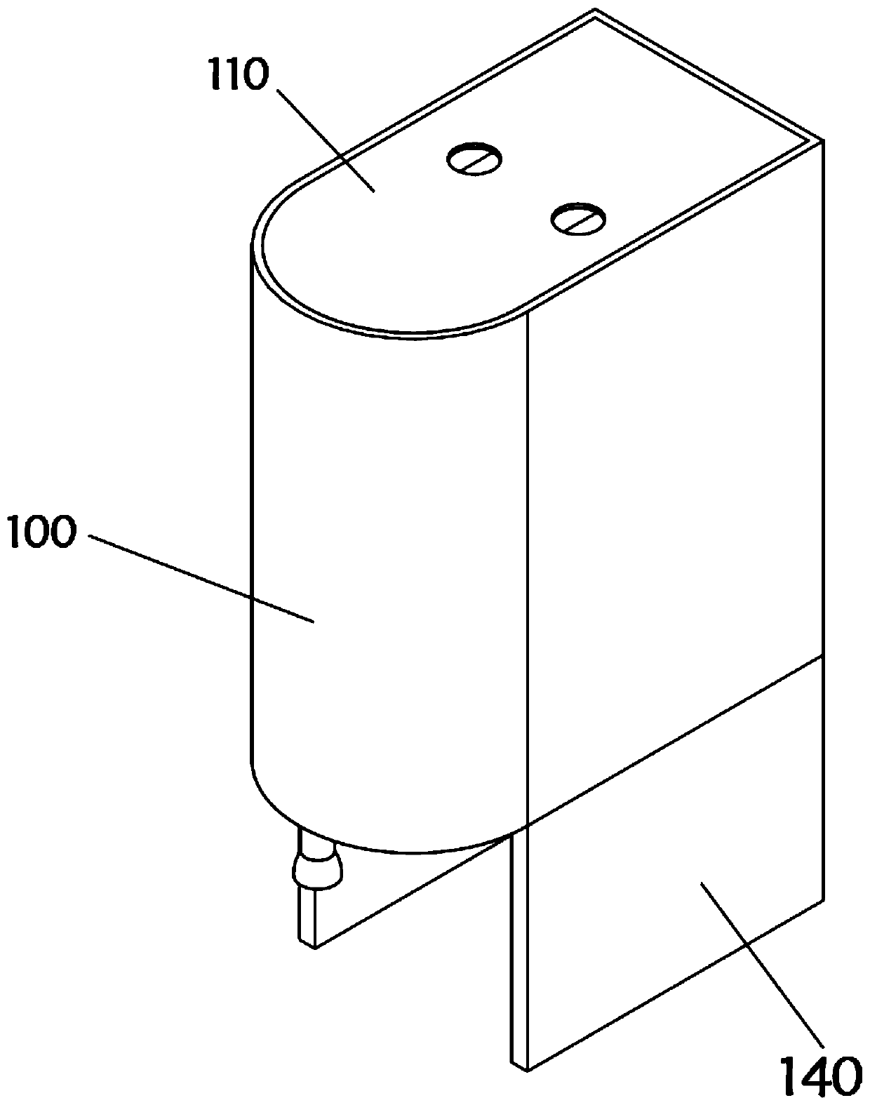 Full-automatic medicine mixing device