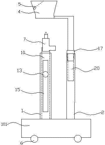 Vertical drilling assisting electric drill frame for handheld electric drill