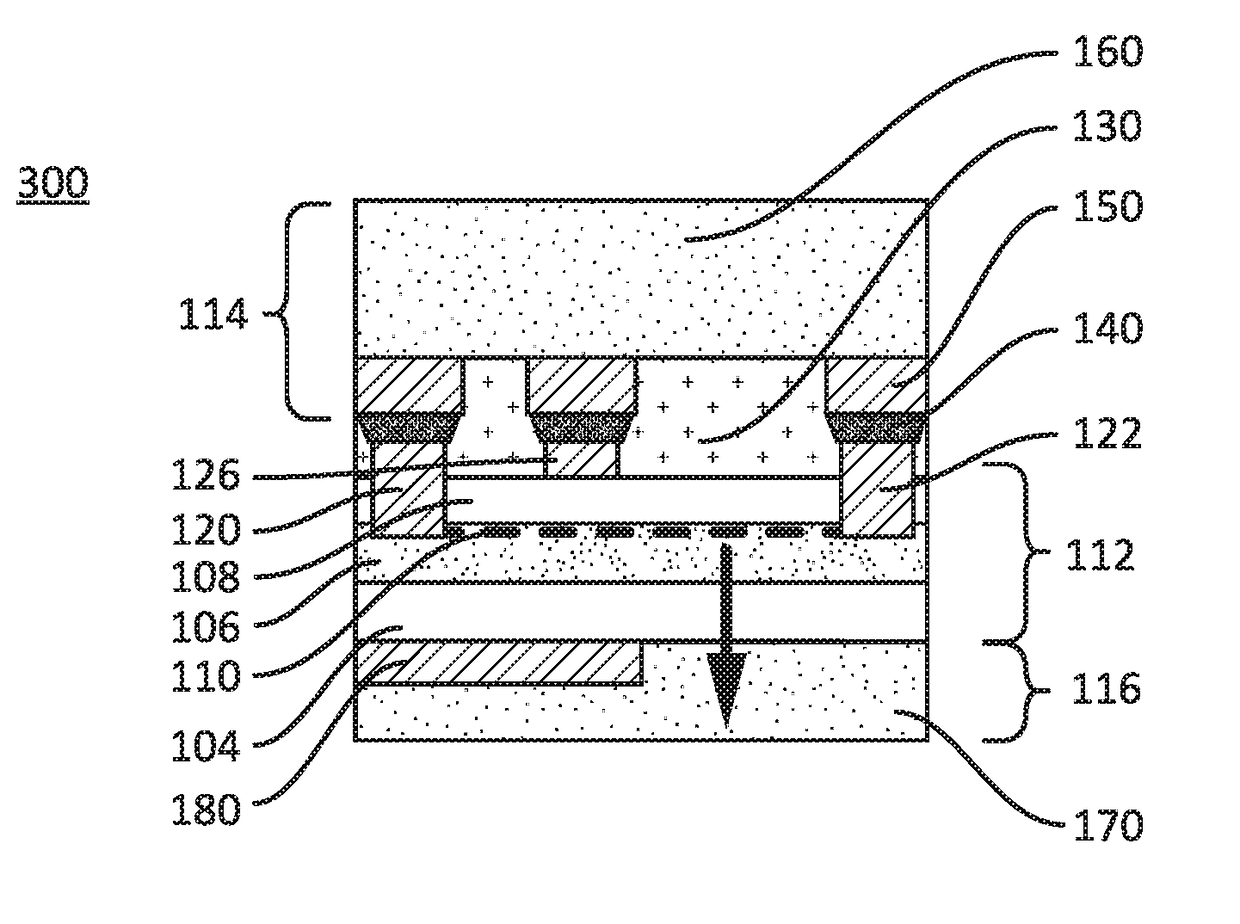 GaN semiconductor device structure and method of fabrication by substrate replacement