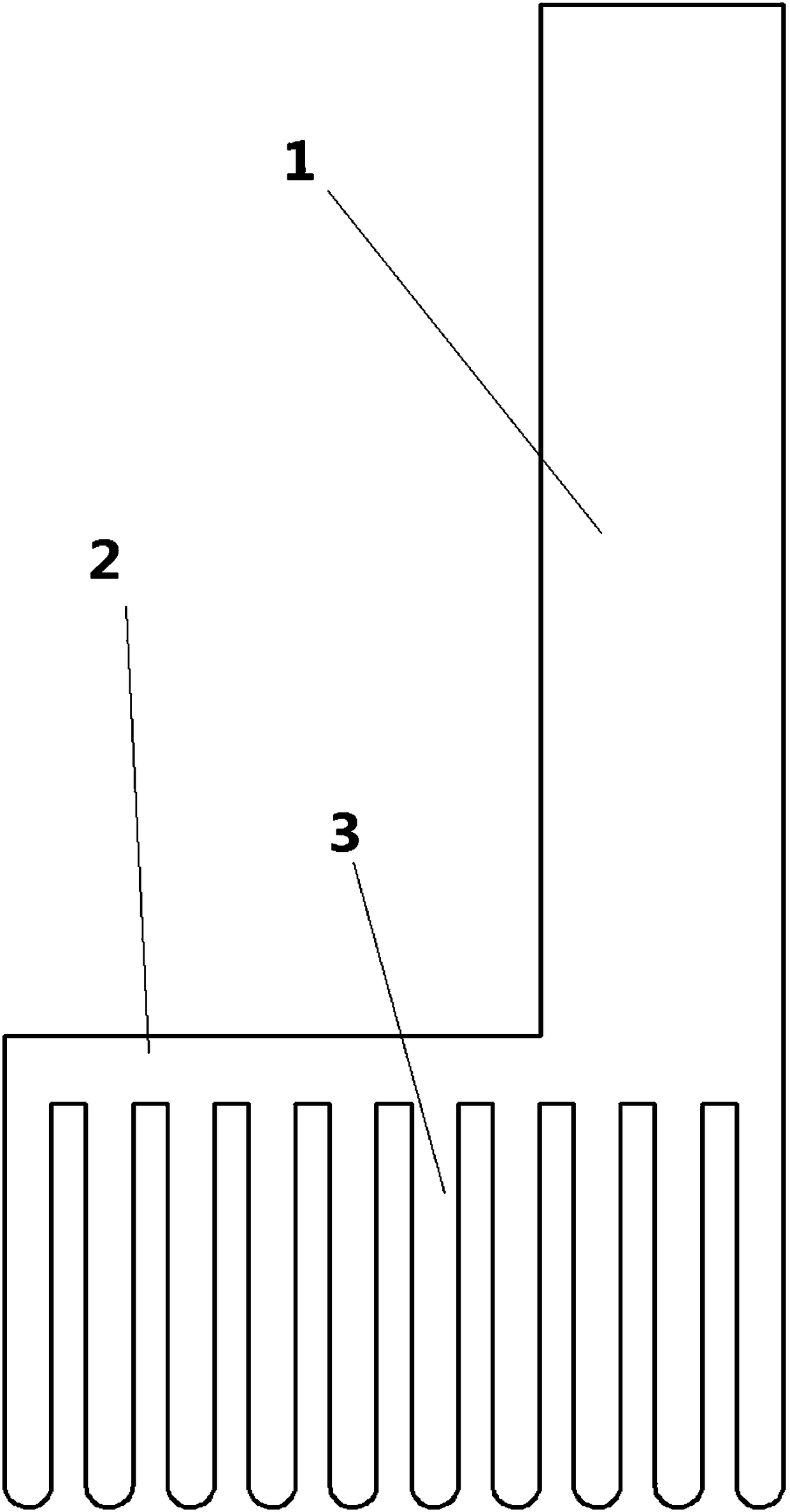 Gravity assisted heat pipe with communication pipe diameters variational