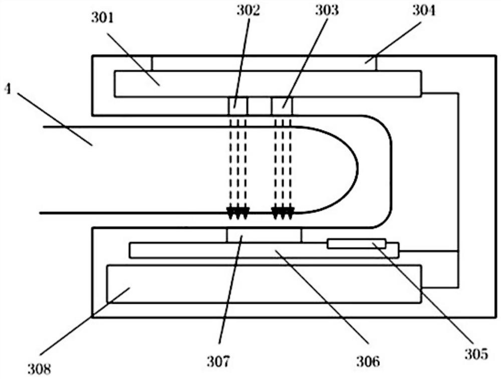 Portable liver reserve function detection device and detection method thereof