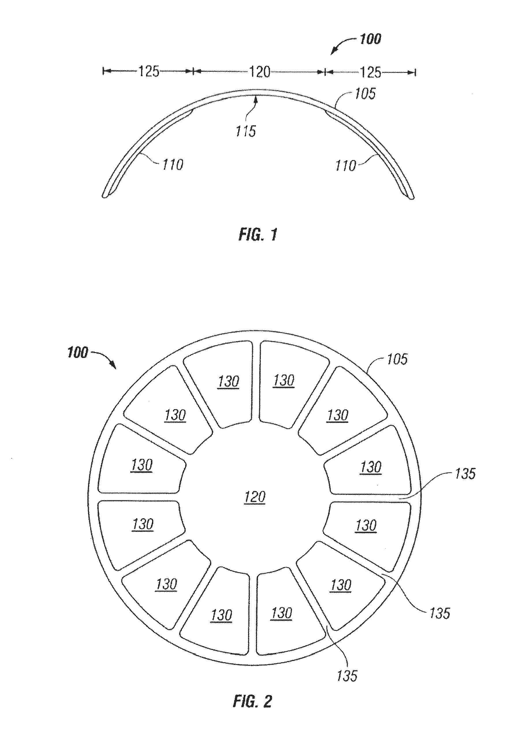 Laminated composite lens