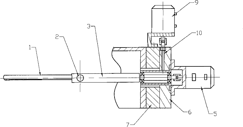 Numerical control groove grinding machine with numerical control grinding wheel trimming device