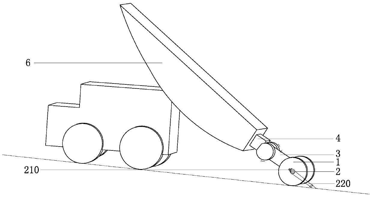 Wheel structure and canoeing using wheel structure