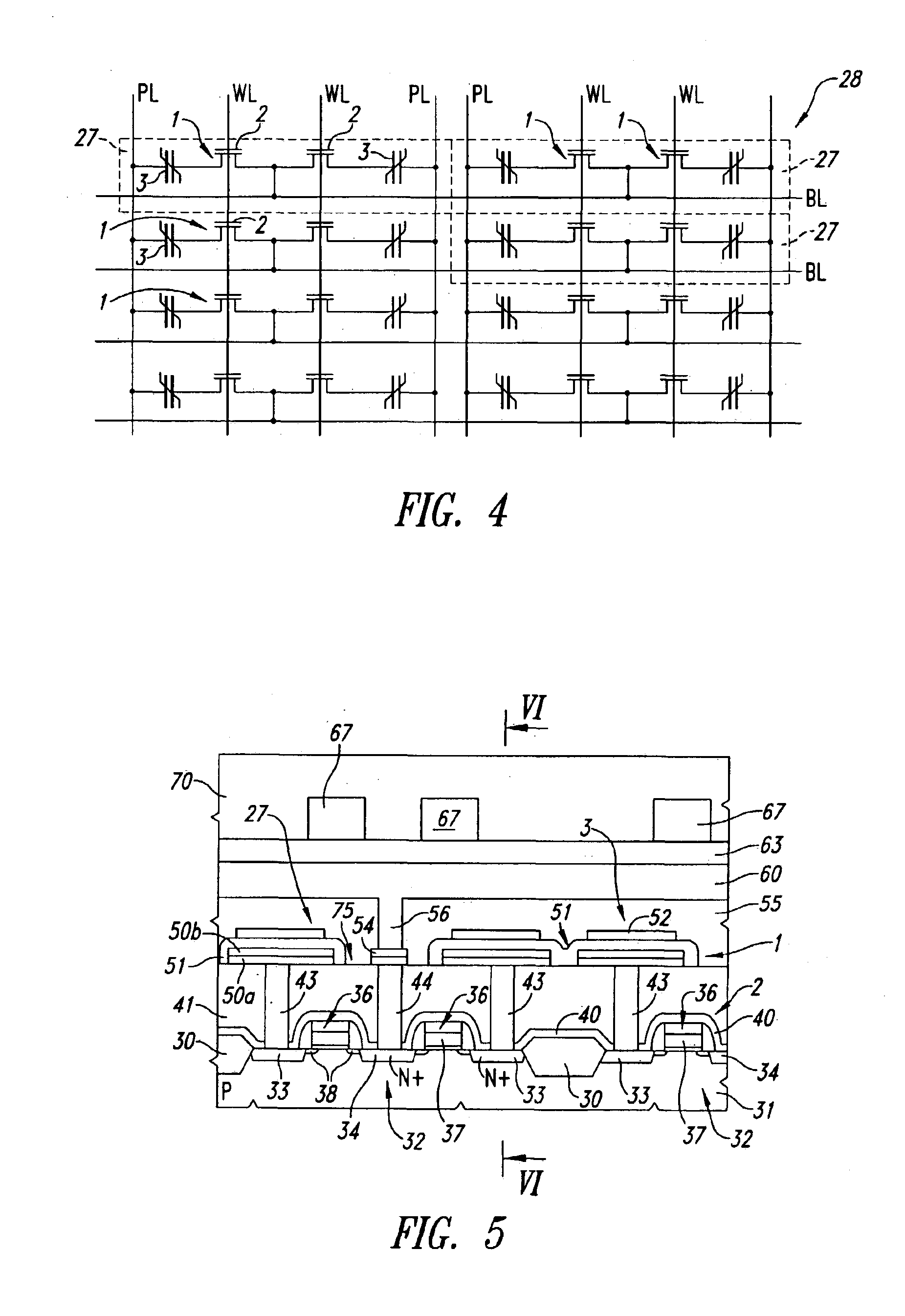 Method of fabricating a ferroelectric stacked memory cell