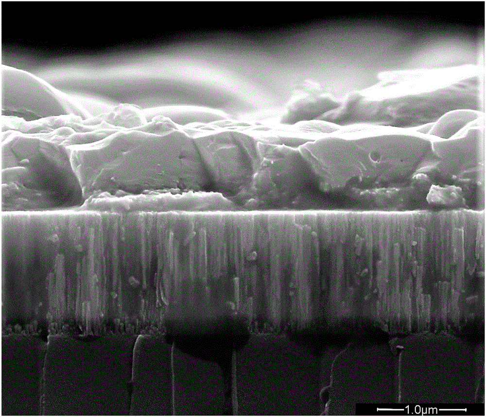 Preparation method of CIGS absorbing layer film doped with alkaline metal elements