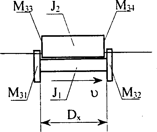 Virtual synthesis wave long-chain absolute distance interfero metering method and apparatus for realizing the same