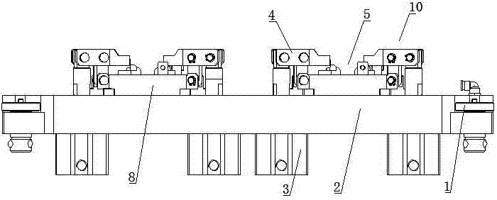 Motorcycle throttle body machining fixture