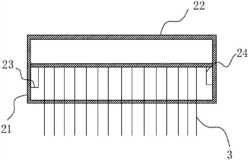 Retractable comb with switch