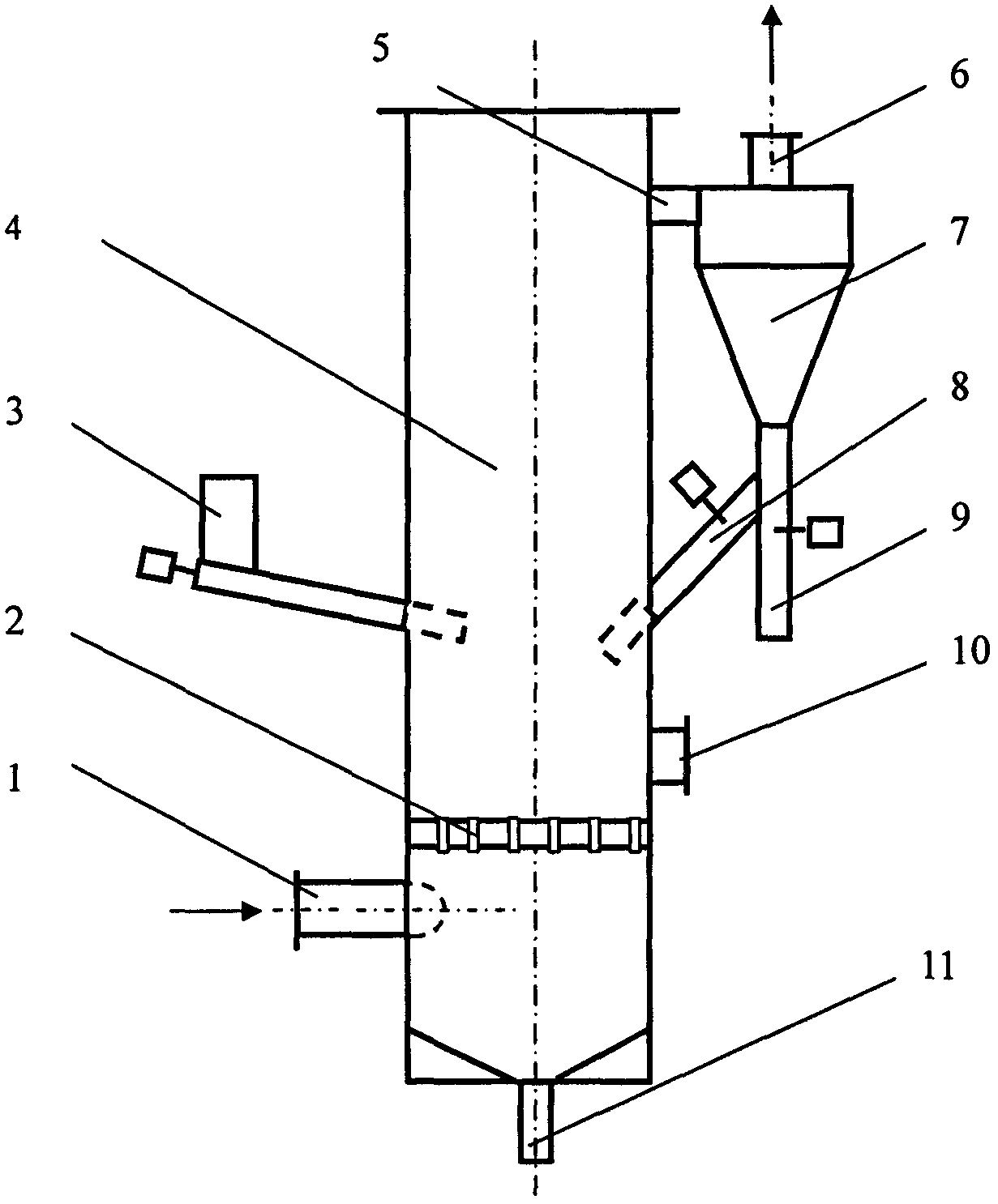 Method and device for simultaneous reduction and oxidation of nitrogen oxides from airflow