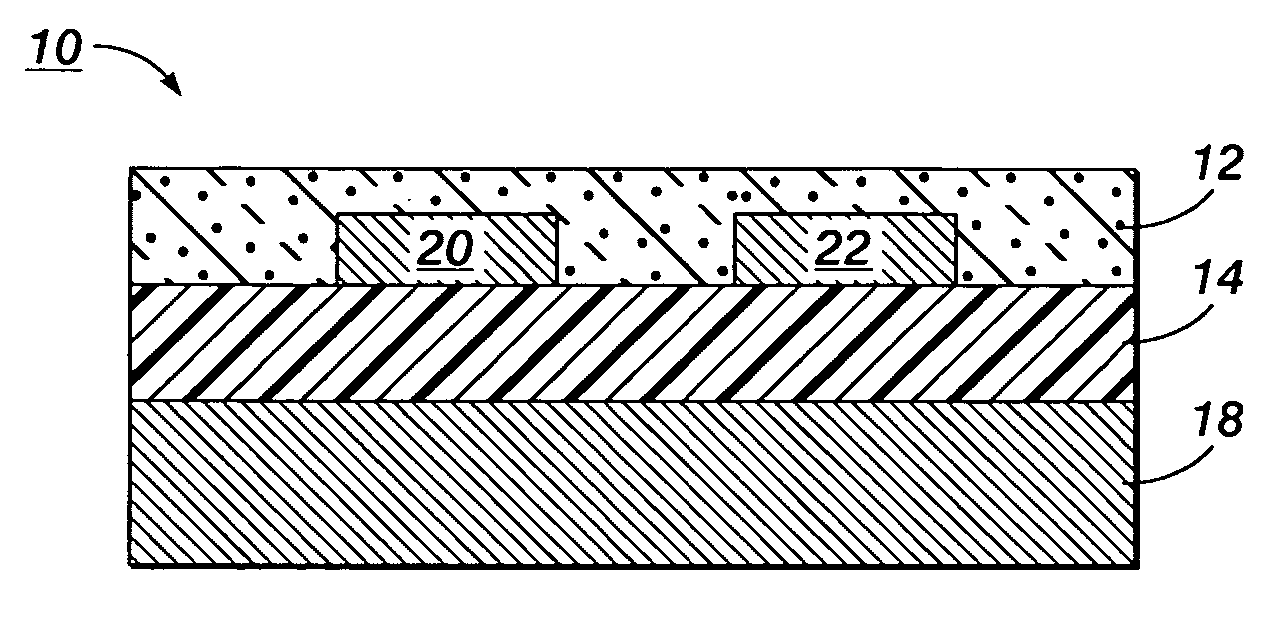 Nanoparticle deposition process