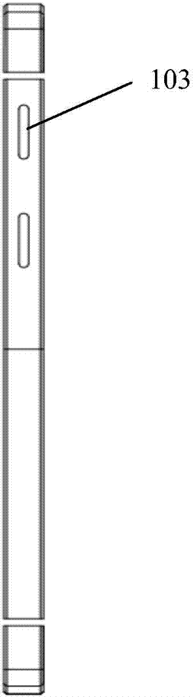 Middle frame manufacturing method and middle frame structure