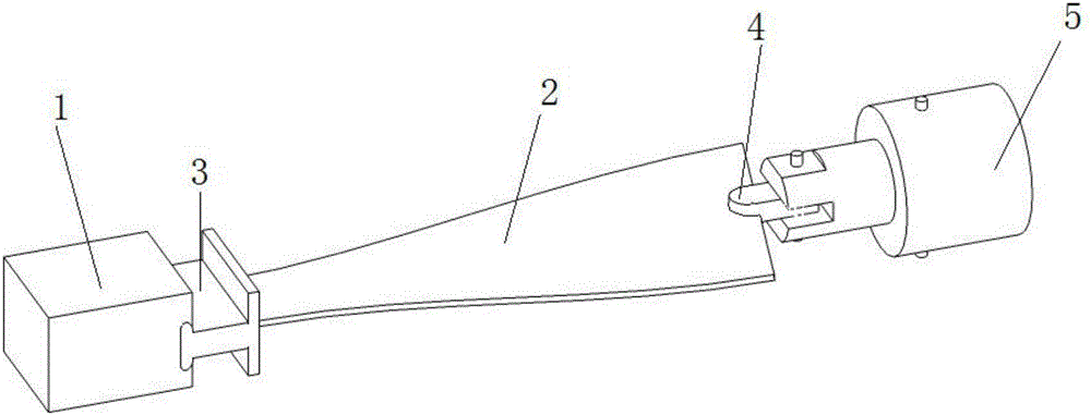 Numerical control processing method and device for complex molded surface of rotor blade of air compressor