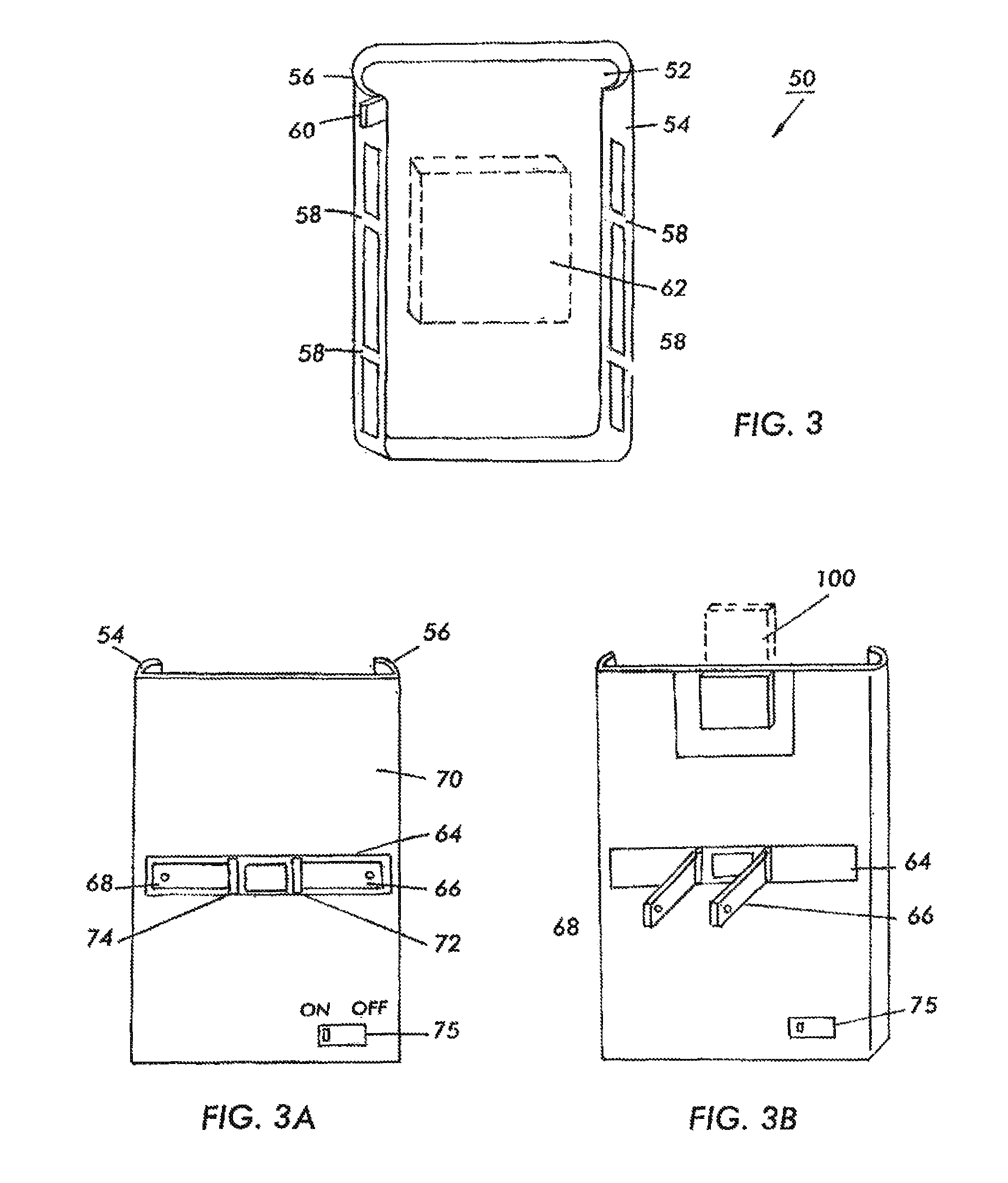 Detachably integrated battery charger for mobile cell phones and like devices