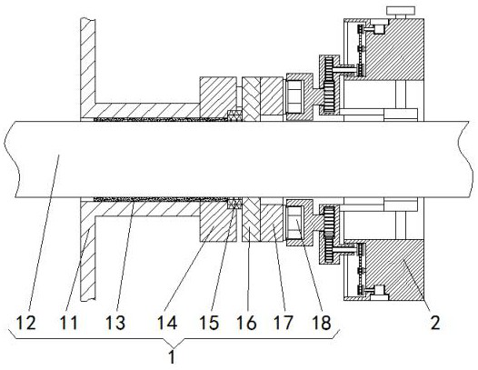 A superconducting magnet vpi mold joint insulation sealing device and its technology